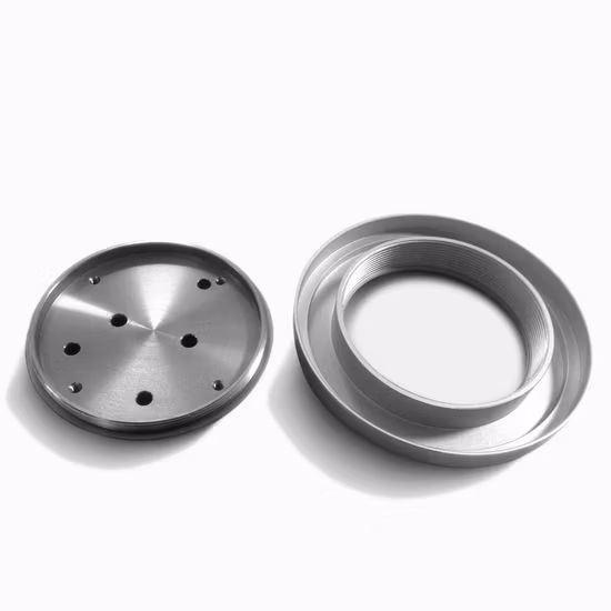  CNC 旋削アルミニウム製の LED ライト用の円筒形ヒートシンク。  LED埋め込み型ヒートシンク